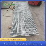 Oem Galvanised Metal Grid Mild Steel Grating For Refinery Building
