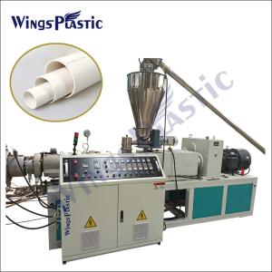 China 45KW PVC Pipe Extruder Machine with 65mm Screw Diameter wholesale