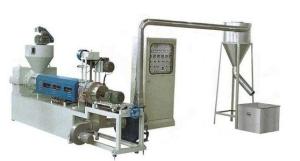 PVC Plastic Granules Machine , Double Screw High Speed Pelletizer Extruder