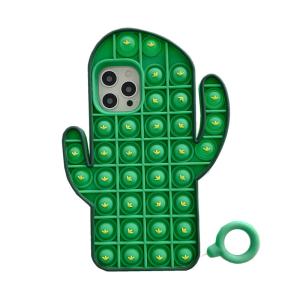 China Green Pop Up Phone Cover Push It Bubble Funny Toy Stress Release wholesale