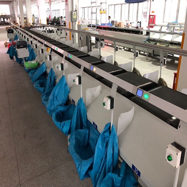Package Crossbelt Sorter Conveyor