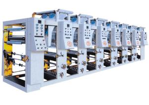 China PVC / PET / PE Automatic Gravure Printing Machine 800 - 1600mm Printing Breadth wholesale