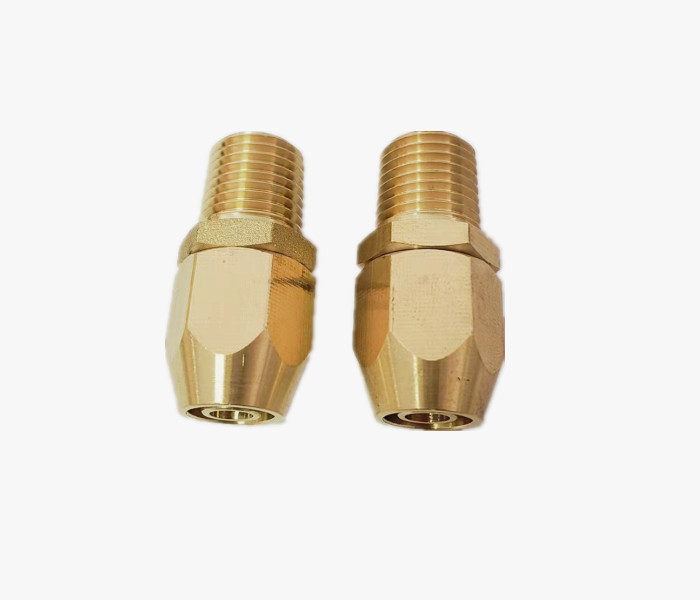 Premium Solid Brass Pneumatics 1/4" Barb Fitting For 1/4-Inch ID Polyurethane Air Hose