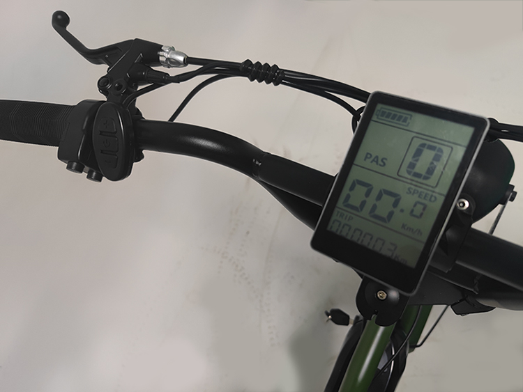 31-60km Electric Bicycle Full Suspension Retro Vintage E-Bikes With 500w 48v Fat Tire