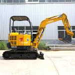 SD35U Hydraulic Crawler Excavator / Yellow Diesel Engine Mini Diggers