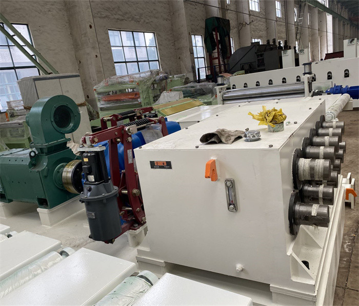 Heavy Gauge Steel Coil Straightener Flying Shear Cut To Length Line 3-10 X 1600