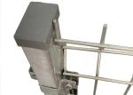 Rectangle Post PE Coating 50*200mm Wire Mesh Security Fence