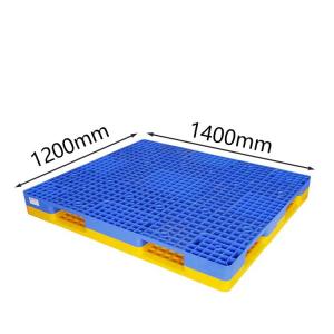 China PE Virgin HDPE Rackable Plastic Pallets 1200x1400x150 Warehouse 6000Kg wholesale