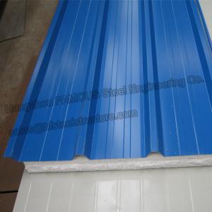 China Metal EPS Insulated Sandwich Panels House Sandwich Panel Roofing wholesale