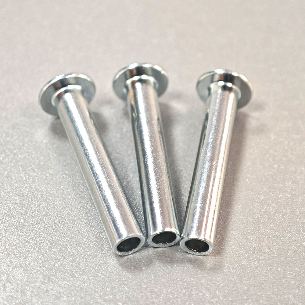 Bright Finish Stainless Steel Flat Round Head Semi-tubular Rivets