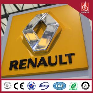 China Factory Outlet Outdoor chrome 3D LED Laser Auto Logo wholesale