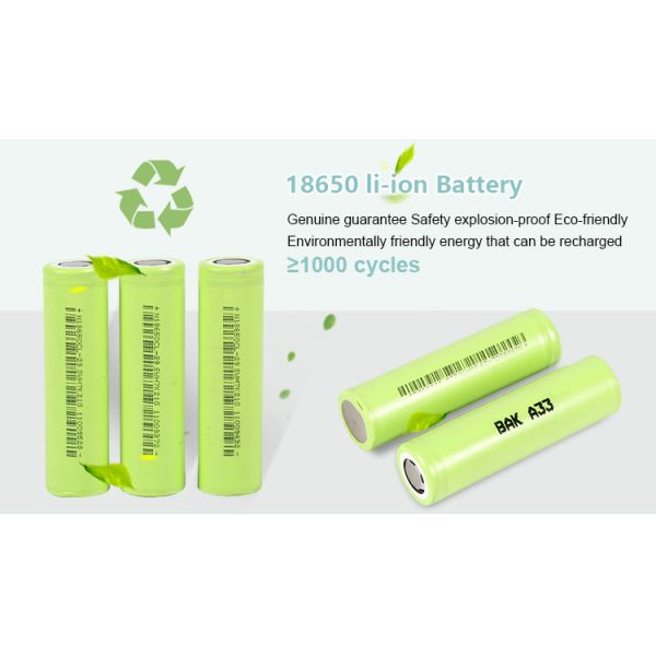 3.7V 2900Mah Rechargeable Li Ion Battery 18650 For Portable Printer