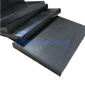 China Non Stick Black Graphite Filled 50mm Molded PTFE Block wholesale