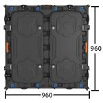 RoHS Outdoor Fixed LED Display 240V Outdoor Advertising Screen