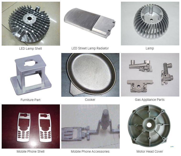 Cold Chamber Machine CE Aluminum Die Casting Parts