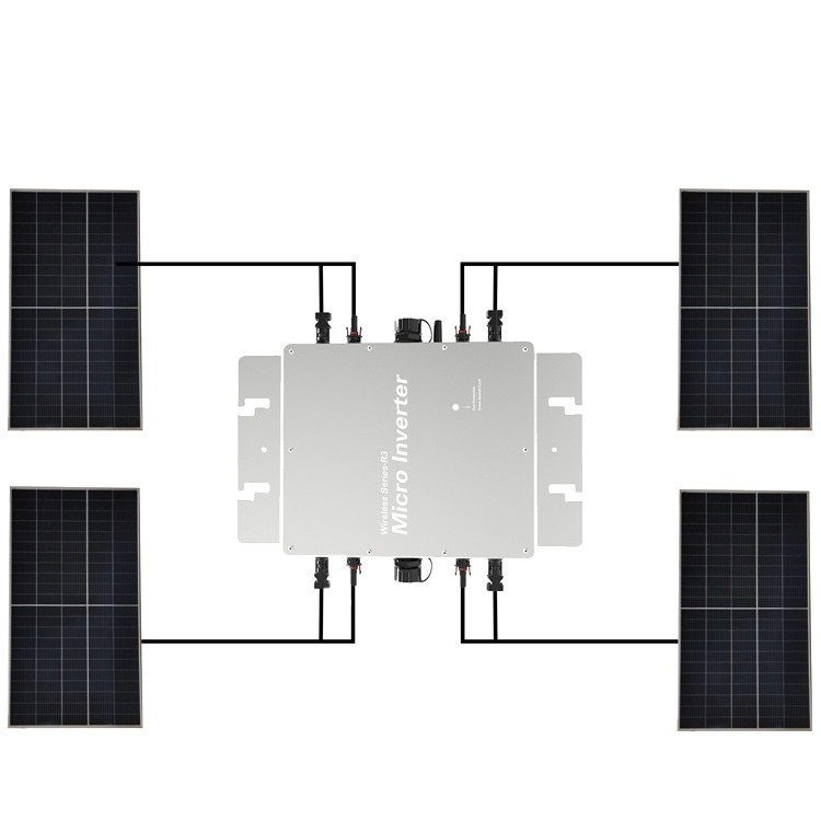 WVC 1600 Grid Connected Solar Inverter WiFi IP65 Micro Grid Inverter