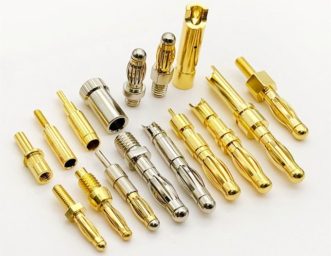 Banana Plug Precision Machined Multilam Pin Contact 4mm Solder Cup Termination 0