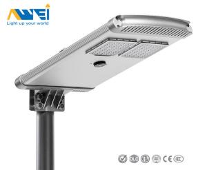 China 50W - 150W High Efficiency Solar LED Street Light Remote Control For Urban Roads, Parking Lot Lights wholesale