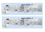800Pcs/Min 300kw Big Waist Band Baby Diaper Machinery