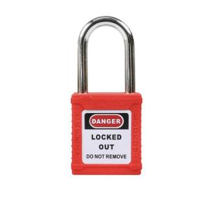China Electrical Safety Keyed Industrial Padlock Steel Shackle 40mm Keyed Alike wholesale