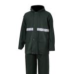 Reflective Tapes Waterproof Rain Suits with 0.45mm Thickness and Waterproof PU