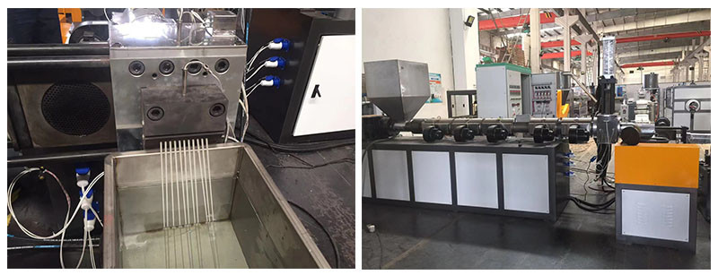 100kg/H 120kg/H Recycling Plastic Granules Machine Granulator Line PP PE Production Line