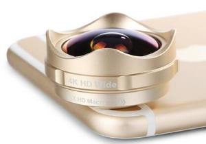 China Customized Logo Cell Phone Magnifier Lens , Smartphone External Camera Lens wholesale