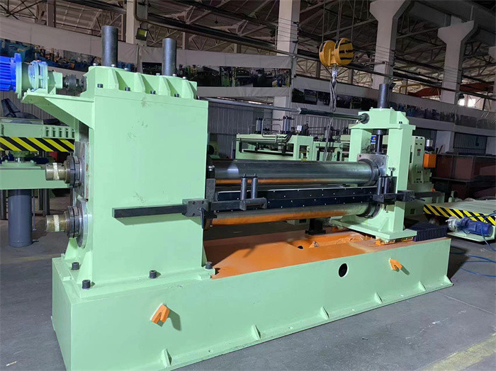Cold Rolled CR Steel Sheet Metal Slitting Line 0.2-3 X 1250 Steel Coil Slitting Line