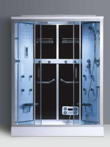 China Two luxurious shelves foot massage shower cubicles grade shower room wholesale