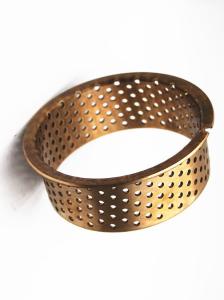 China Mining CuSn8 Bronze Bearing Cylindrical With Holes 092 Flanged Sleeve Bushes wholesale