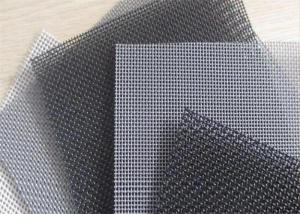China Gray Fiberglass Wire Mesh Window Screen , Anti Mosquito Window Screen wholesale