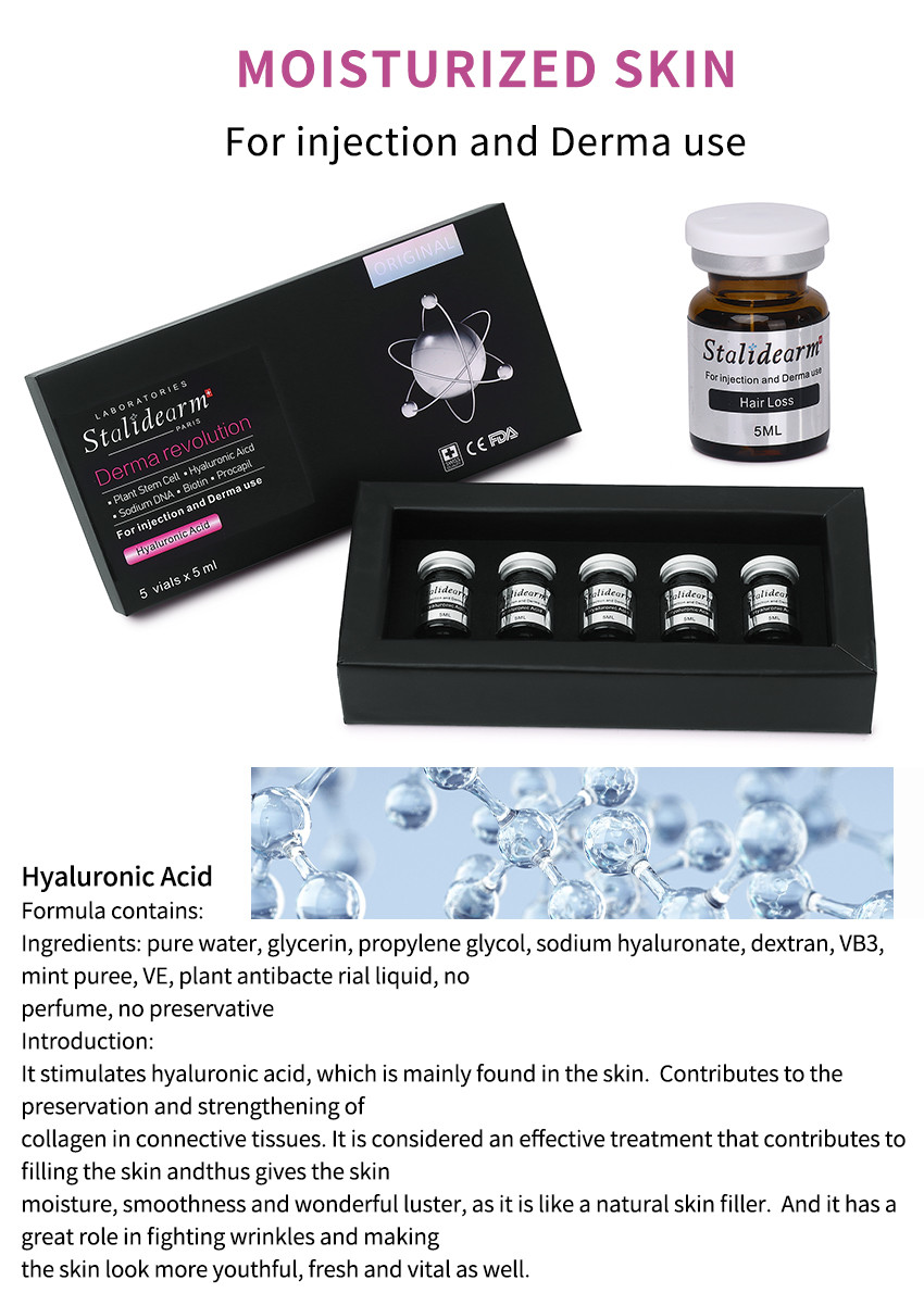 Private Label Stalidearm Removal Melasma Meso Serum Reduce Fine Line Smoothing Moisturizing Skin Serum Filler Injection