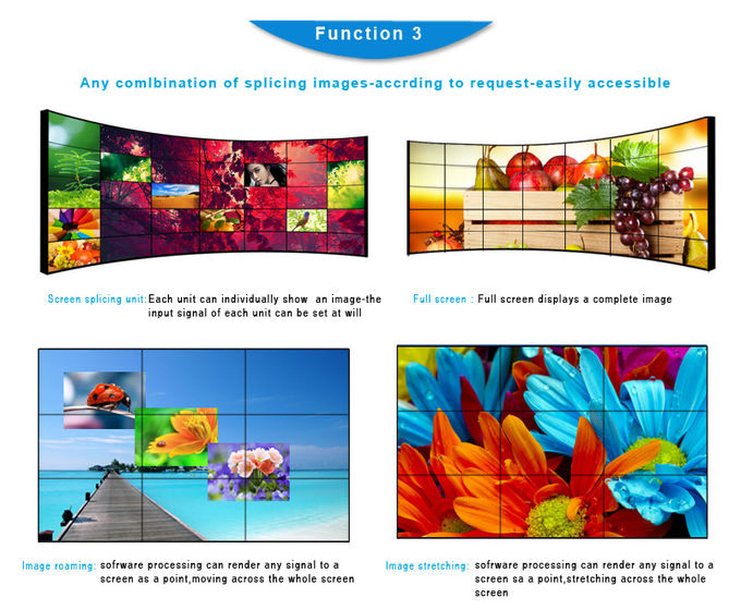 JCVISION LCD Video Wall Display 43inch LCD HD Seamless Video Wall