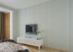 Simple Fashion Grey Modern Striped Wallpaper , Modern Self Adhesive Wallpaper