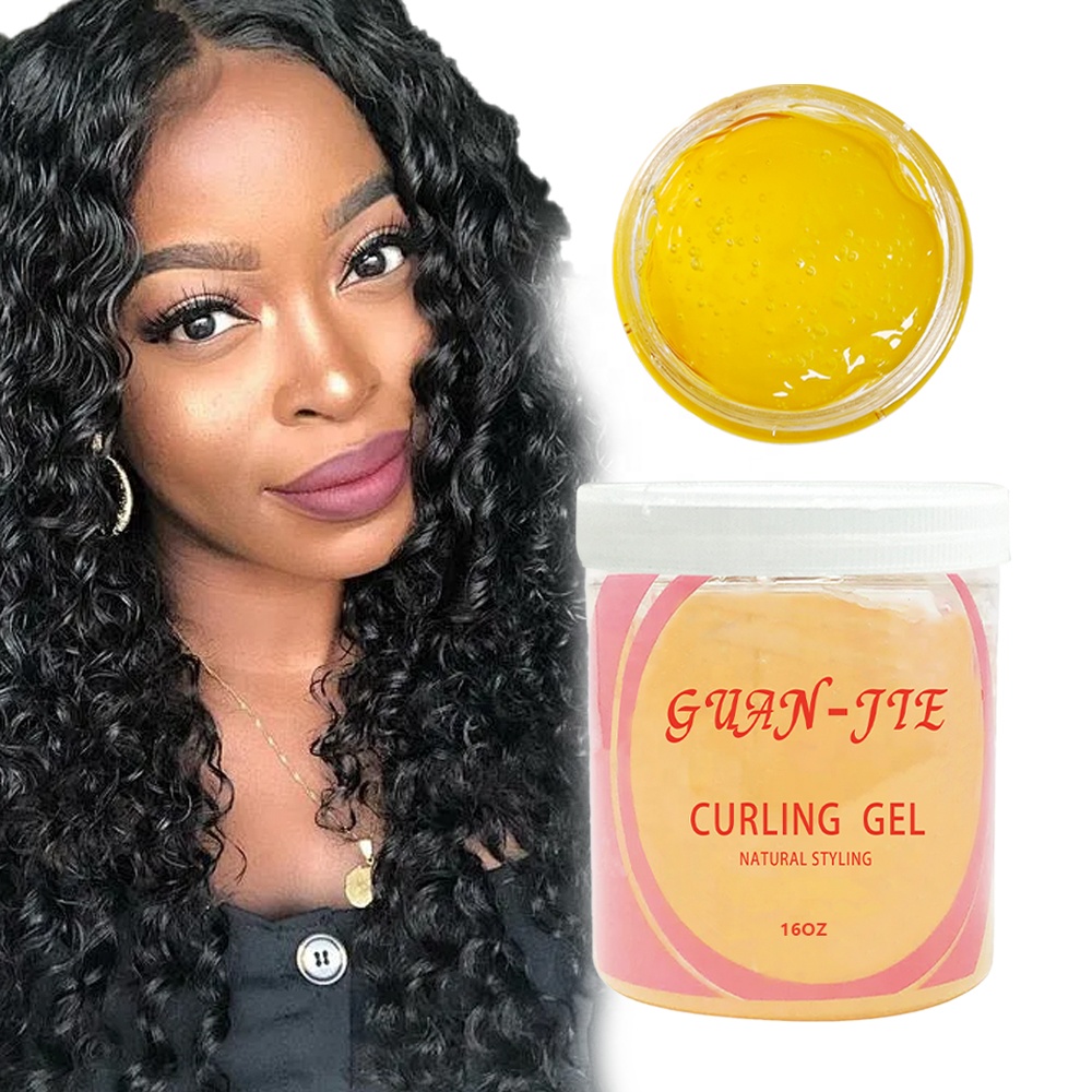 Curly Hair Styling Organic Moisture Shea Butter Hair Gel for Natural Curl Definition