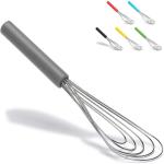 10 Heads Kitchen Utensils Whisk Multifunctional Chrome Plated SS Material