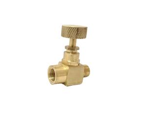 China High Pressure Brass Needle Valve 1/2 NPT Male X 1/2 NPT Female wholesale