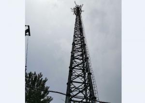 China 3/4 Legged Angular GSM Antenna Tower Pre Fabricated Steel Frame wholesale