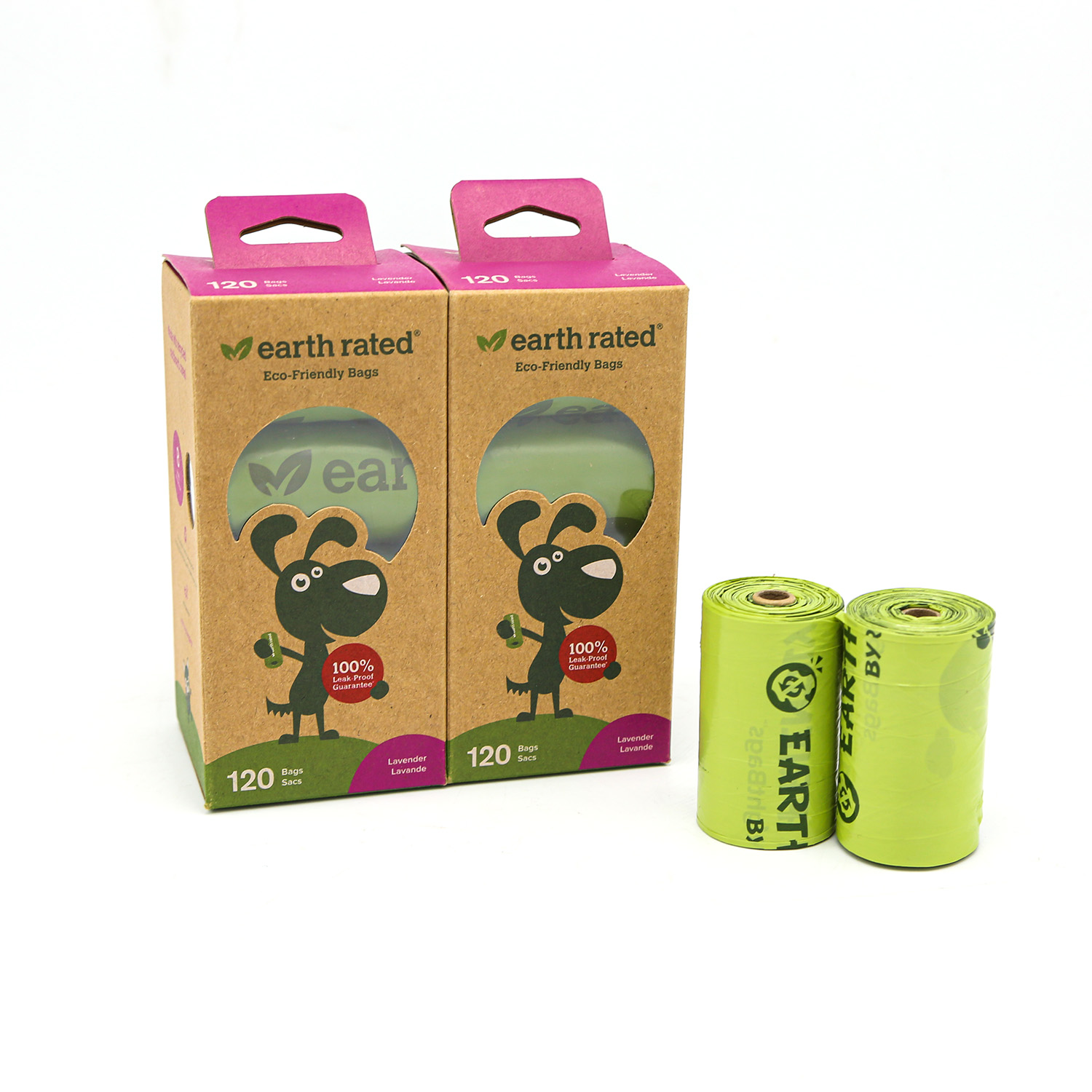 Factory Customized Eco friendly cornstarch compostable biodegradable dog poop bags for dog