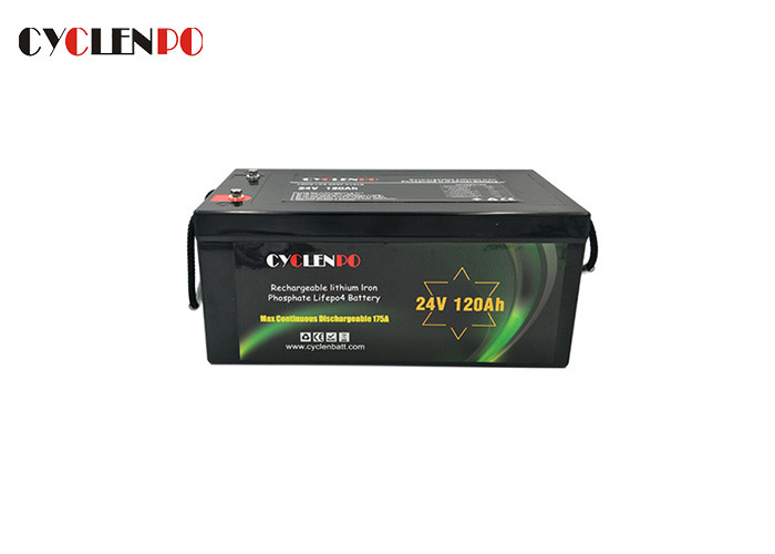 Deep Cycle 24 Volt Lithium Ion Marine Battery 120ah Green Energy Low Self Discharge