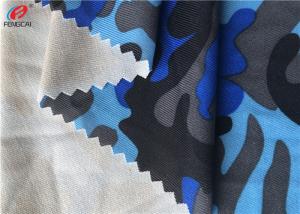 China Sports Wear Weft Knitted Fabric Printed 4 Way Lycra Fabric For Swimwear Trunks wholesale