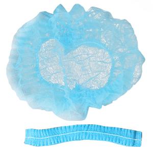 China Fabric Hospital Disposable Head Cap / Biodegradable Non Woven Clip Cap wholesale