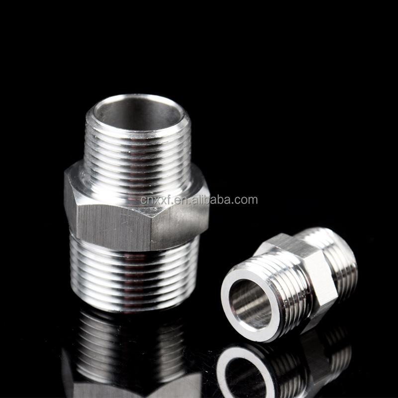 SS44600/X10CrAlSi25/H24JS/1.4762 Stainless Steel Hex Nipple 1/8-4 Inch SCH80 SCH160 Casting Nipple with High Durability