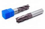 HRC58 Solid 2 Flute Tungsten Carbide Drill Bits 45 Degree