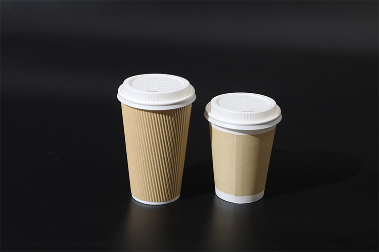 PLA Strawless Lid 90 Mouth Sides Eco-Friendly 100% Composable BPI Certificated White Black