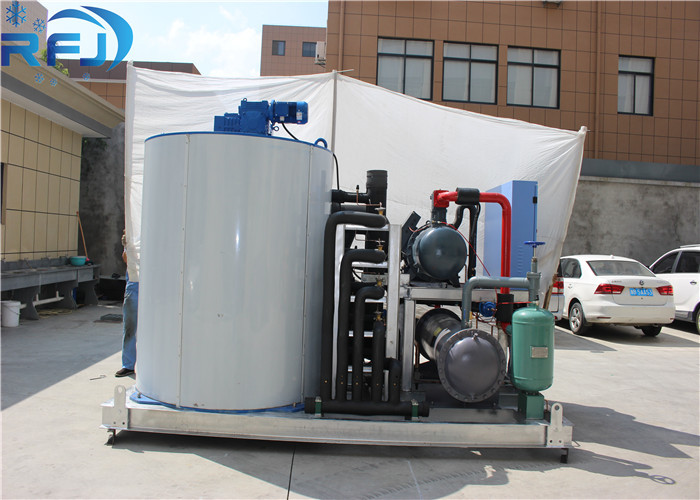 Large Capacity Block Ice Machine Water Cooling Fast Speed Lower Power Consumption