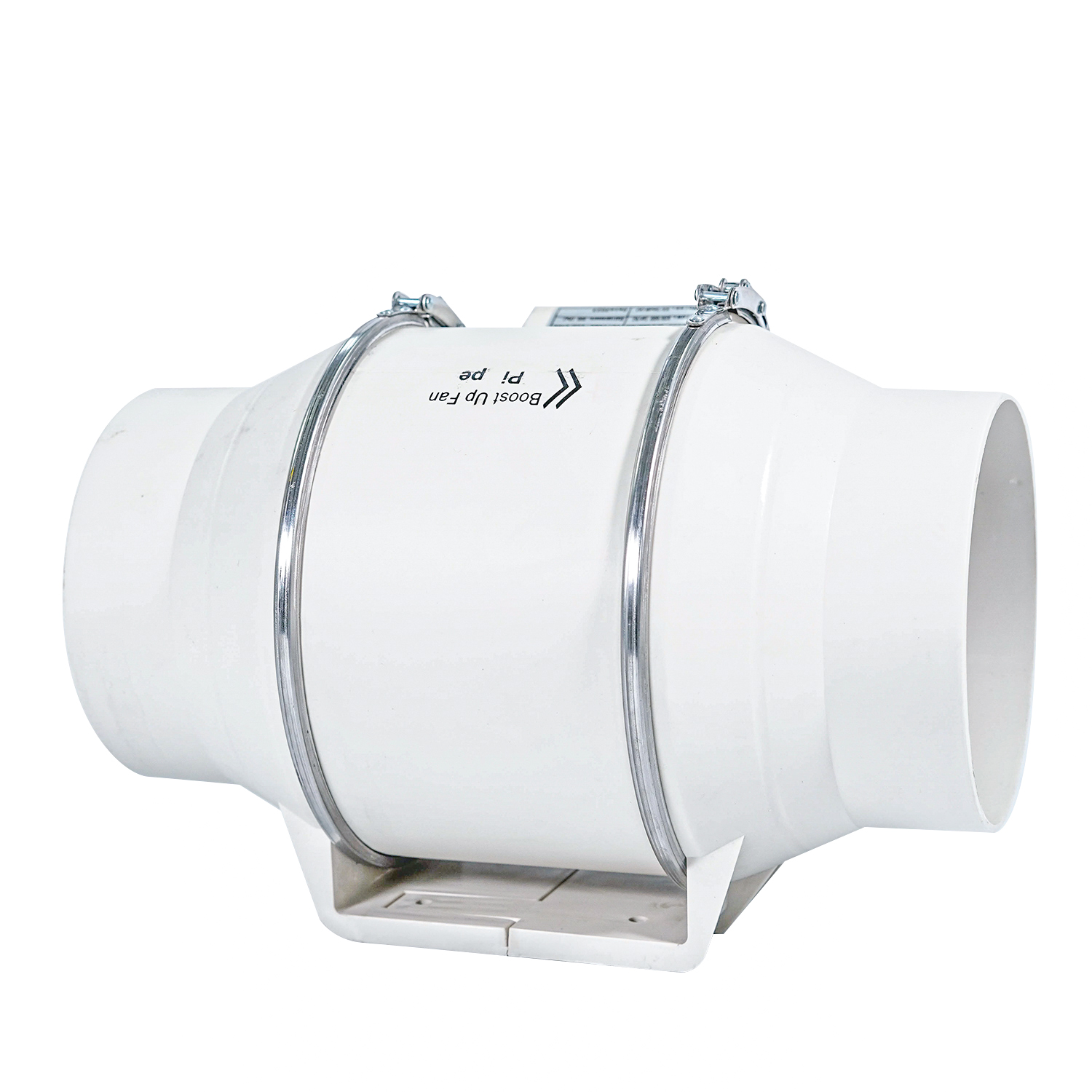 Plastic Ventilation Exhaust Fan For Bathroom And Heating Cooling Booster