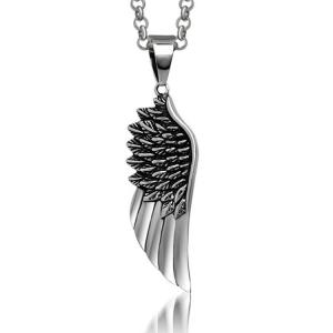China Fashion Necklace with Angel Wings Pendant Vintage Old Jewelry(SP203) wholesale