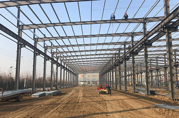 High strength Pre Built Steel Buildings Hot Dip Galvanized Painted