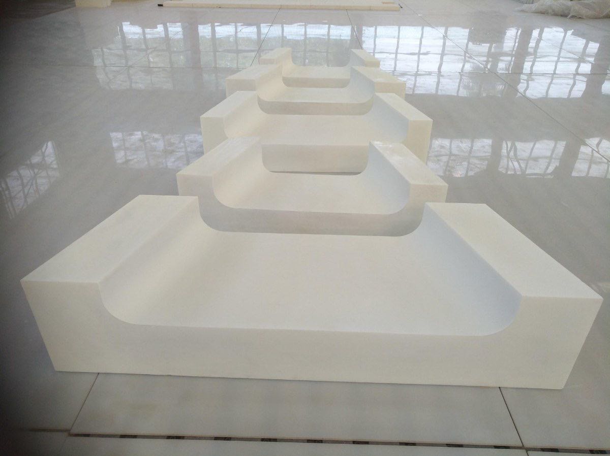 2% Apparent Porosity Alpha Beta Fused Alumina Brick for Forehearth in Glass Industry